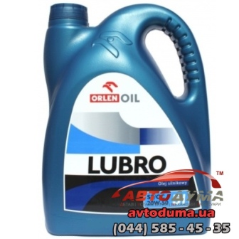 ORLEN LUBRO SF/CC 20W-50, 5л ORLEN LUBRO SF/CC 20W-50, 5л