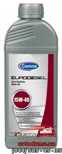 Comma Eurodiesel 15W-40, 1л