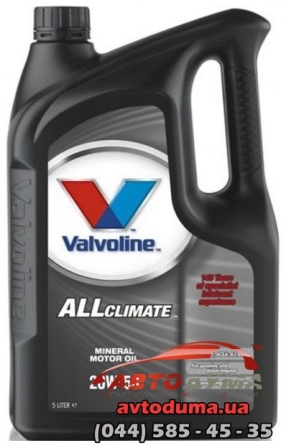 VALVOLINE ALL CLIMATE 20W-50, 5л VALVOLINE ALL CLIMATE 20W-50, 5л