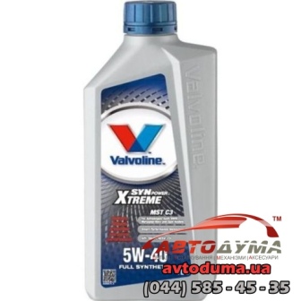 VALVOLINE SynPower MST C3 5W-40, 1л VALVOLINE SynPower MST C3 5W-40, 1л