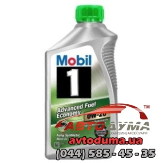 Mobil 1 Advanced Fuel 0W‑20, 1л Mobil 1 Advanced Fuel 0W‑20, 1л