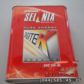 SELENIA Digitech Pure Energy 0W-30, 2л SELENIA Digitech Pure Energy 0W-30, 2л