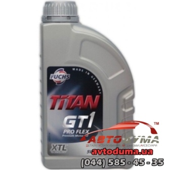 FUCHS TITAN GT1 5W-40, 1л
