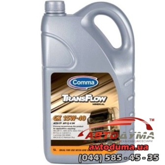 Comma TransFlow GX 15W-40, 5л Comma TransFlow GX 15W-40, 5л