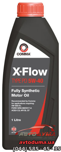 Comma X-FLOW TYPE PD 5W-40, 1л