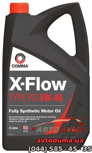 Comma X-FLOW TYPE PD 5W-40, 5л