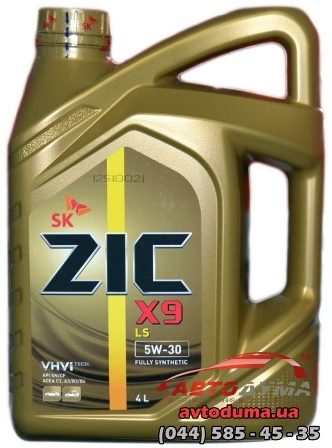 ZIC X9 LS 5W-30, 4л ZIC X9 LS 5W-30, 4л