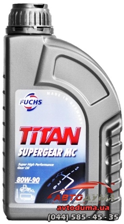 Fuchs Titan SUPERGEAR MC 80W-90, 1л