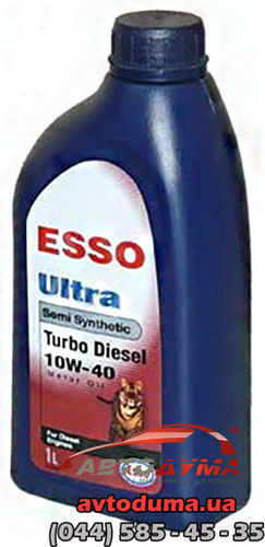 Esso Ultra Turbo Diesel 10W-40, 1л