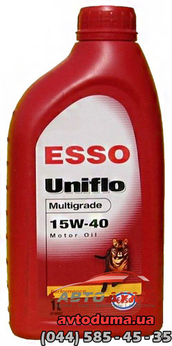 Esso UNIFLO 15W-40, 1л