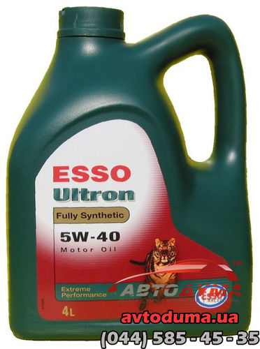 Esso ULTRON 5W-40, 4л