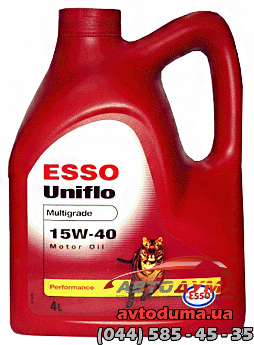 Esso UNIFLO 15W-40, 4л