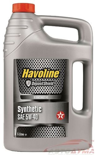 Texaco Havoline Synthetic 5W-40, 5л