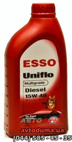 Esso Uniflo Diesel 15W-40, 1л