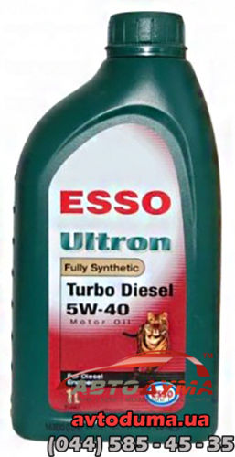 Esso Ultron Turbo Diesel 5W-40, 1л