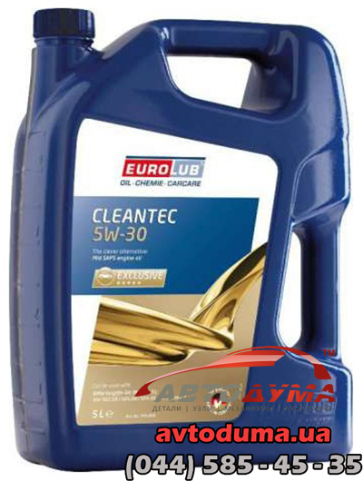 Eurolub Cleantec 5W-30, 5л