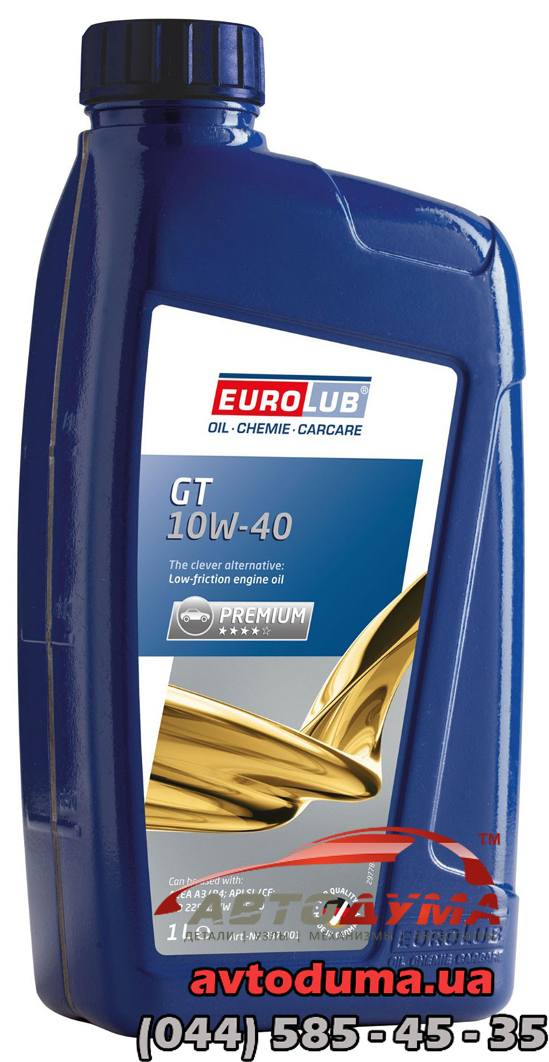 Eurolub GT 10W-40, 1л