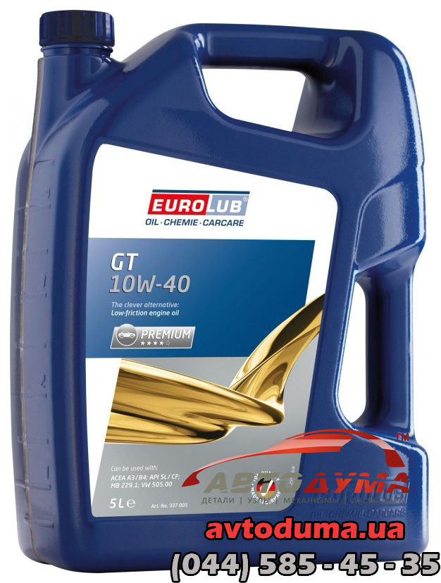 Eurolub GT 10W-40, 5л