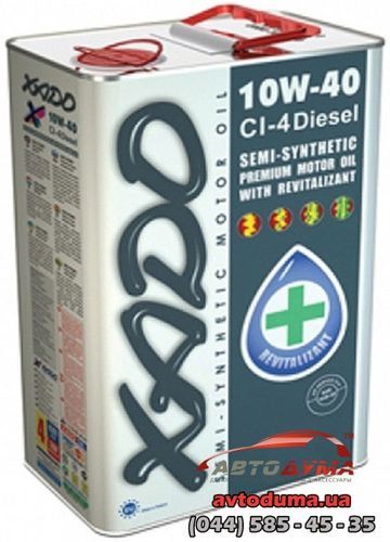 XADO Atomic Oil Diesel CI-4 10W-40, 5л XADO Atomic Oil Diesel CI-4 10W-40, 5л