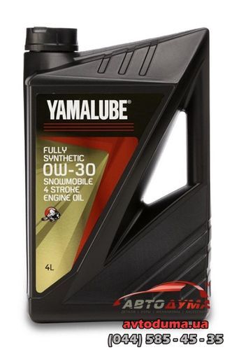 Yamalube Snowmobile 4-Stroke Engine Oil 0W-30, 4л
