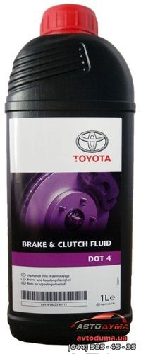 TOYOTA Brake & Clutch Fluid DOT 4, 1л