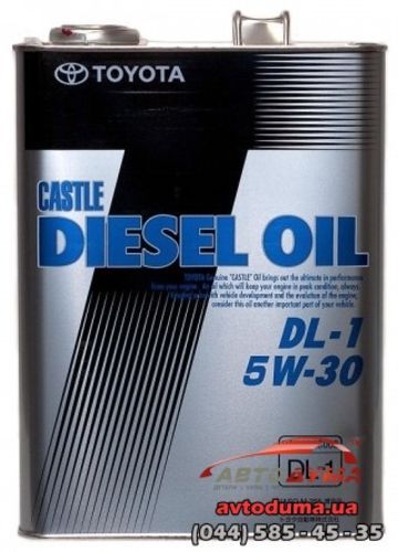 TOYOTA Diesel Oil DL-1 5W-30, 4л