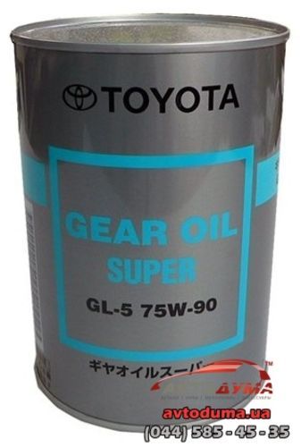 TOYOTA Gear Oil Super 75W-90, 1л