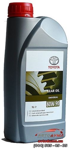 Toyota Gear Oil 80W-90, 1л