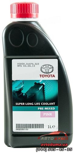 Toyota Super Long Life Coolant Pre-Mixed, 1л