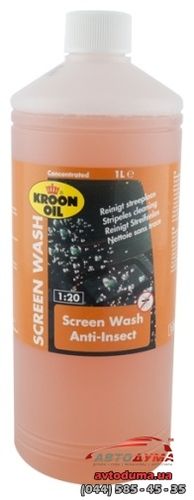 KROON OIL SCREENWASH ANTI-INSECT, 1л KROON OIL SCREENWASH ANTI-INSECT, 1л