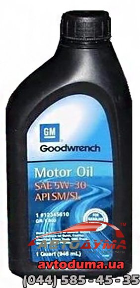 General Motors Goodwrench 5W-30, 1л