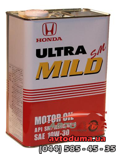 Honda ULTRA MILD SM 10W-30, 4л