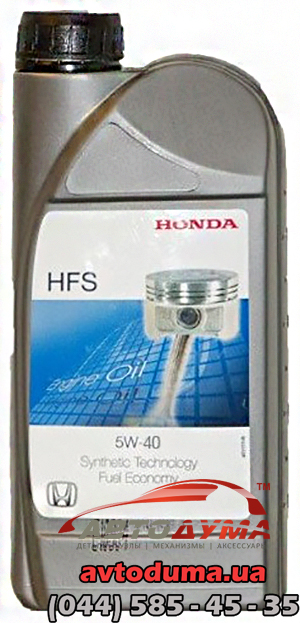 Honda CAR ENG 5W-40, 1л