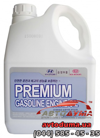 Hyundai Premium Gasoline 5W-20, 3л