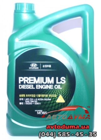 Hyundai Premium LS Diesel 5W-30, 6л