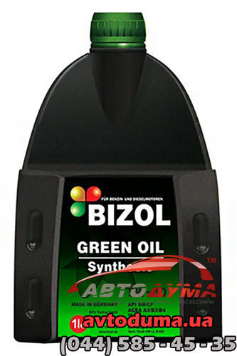 Синтетическое моторное масло -  BIZOL Green Oil 5W-40 1л