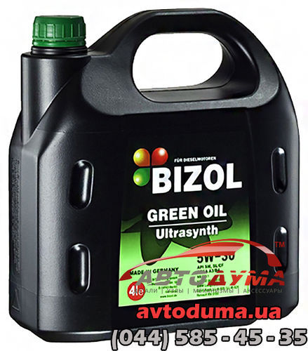 Bizol Green Oil Ultrasynth 5W-30, 1л