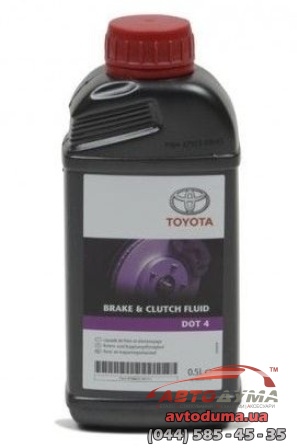 TOYOTA Brake Fluid DOT-4, 0.5л