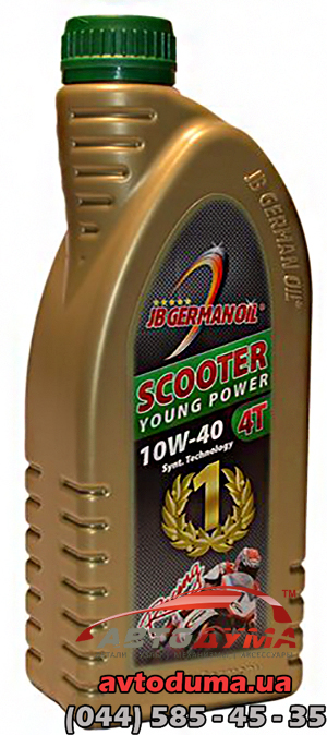 JB German oil Scooter Young Power 4T 10W-40, 1л