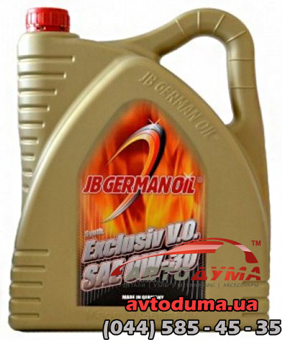 JB German oil EXCLUSIV VO 0W-30, 4л