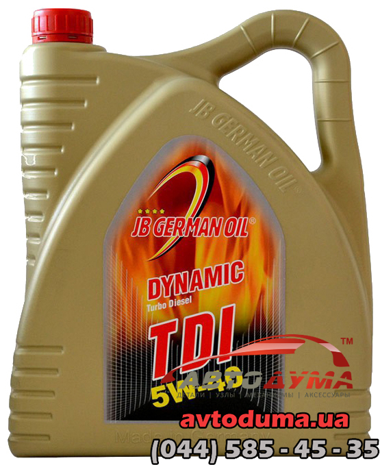 JB German oil DYNAMIC TDI 5W-40, 4л