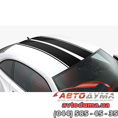 Декоративная пленка на верх кузова автомобиля для VW Beetle (Жук) 5C0064317P041