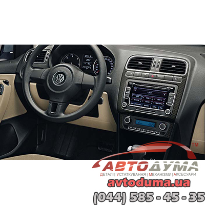Карбоновая передняя консоль для VW Polo A5 6R0072390AZ57 Карбоновая передняя консоль для VW Polo A5 6R0072390AZ57