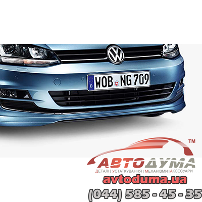 Фронтальный спойлер (обвес переднего бампера) для Volkswagen Golf А7 5G0071606GRU Фронтальный спойлер (обвес переднего бампера) для Volkswagen Golf А7 5G0071606GRU