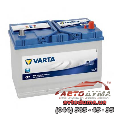 Аккумулятор VARTA Blue Dynamic 6 СТ-95-R 595404083