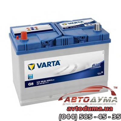 Аккумулятор VARTA Blue Dynamic 6 СТ-95-L 595405083