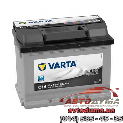 Аккумулятор VARTA Black Dynamic 6 СТ-56-R 556400048