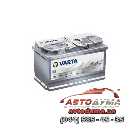 Аккумулятор VARTA Silver Dynamic 6 СТ-80-R 580901080