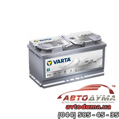 Аккумулятор VARTA Silver Dynamic 6 СТ-95-R 595901085