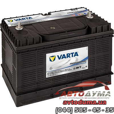 Аккумулятор VARTA Professional Dual Purpose 6 СТ-105- 820055080b912